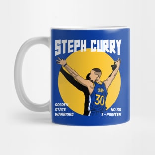 Steph Curry 3 Point Celebration Mug